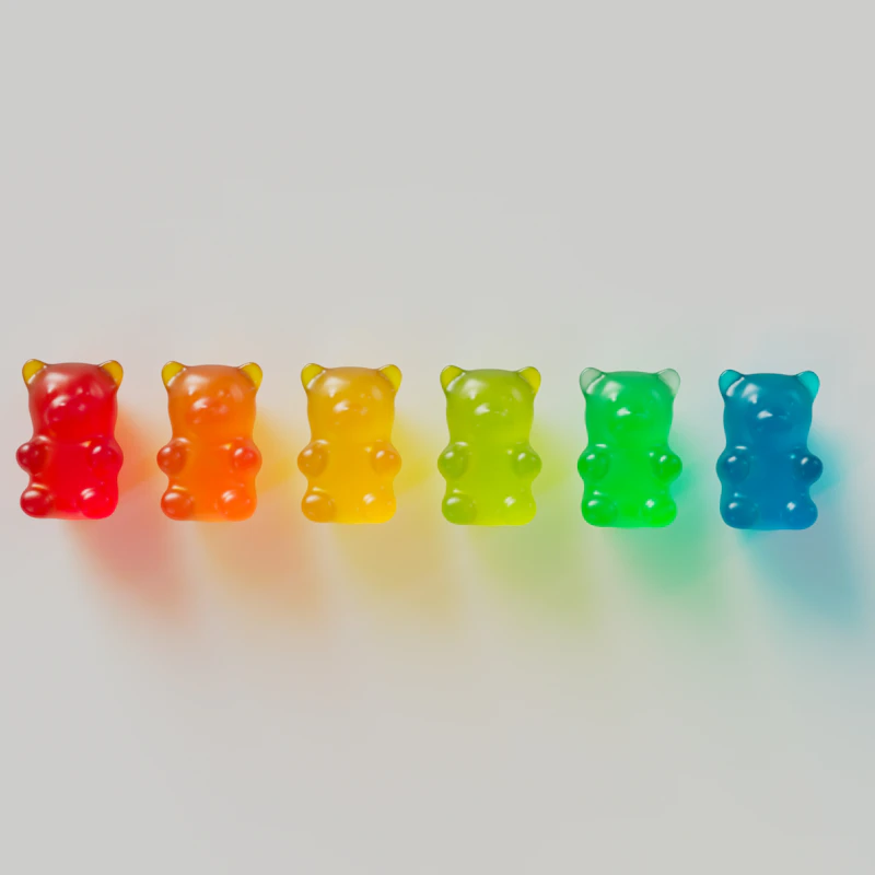Sour Rainbow Gummies Duo β Snacks at Peasley Store