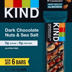 KIND Snack Bars Dark Chocolate Nuts & Sea Salt 12-Count